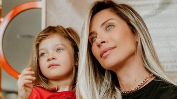 Lizi Benites encanta ao fazer declaração para a filha, Liz - Reprodução/Instagram