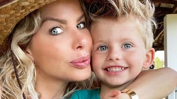 Karina Bacchi aproveita dia com o filho, Enrico, e fãs se derretem - Reprodução/Instagram