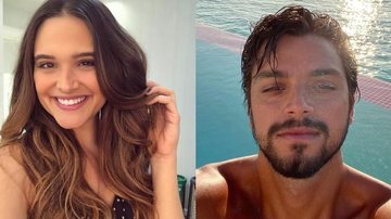 Juliana Paiva e Rodrigo Simas surgem em bastidores da novela - Reprodução/Instagram
