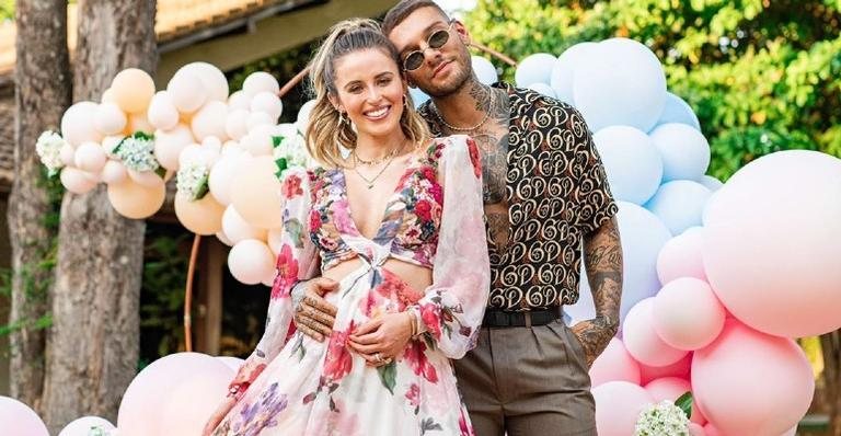 Lucas Lucco e Lorena Carvalho anunciam o sexo de seu bebê - Instagram/ Pedro Fonseca