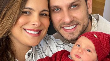 Elieser Ambrosio se derrete ao posar com seu filho recém-nascido - Reprodução/Instagram
