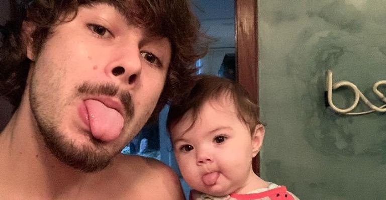 Rafa Vitti posta vídeo fofo com a filha e derrete a web - Reprodução/Instagram