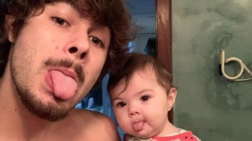 Rafa Vitti posta vídeo fofo com a filha e derrete a web - Reprodução/Instagram