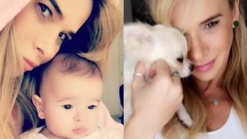Dany Bananinha explode o fofurômetro com clique da filha, Lara, e cachorrinha - Reprodução/Instagram