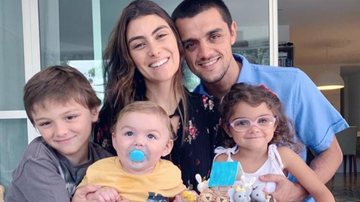 Em família, Mariana Uhlmann celebra 8 meses do filho caçula - Reprodução/Instagram