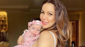 Liah Soares celebra dois meses da filha, Liz - Reprodução/Instagram