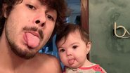 Rafa Vitti explode o fofurômetro ao compartilhar vídeo recebendo abraço da filha, Clara Maria - Reprodução/Instagram