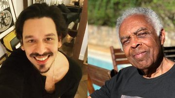 João Vicente de Castro posa ao lado de Gilberto Gil - Reprodução/Instagram