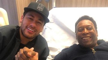 Neymar comemora aniversário do Pelé com linda homenagem - Reprodução/Instagram