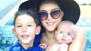 Fernanda Machado comenta rotina ao lado dos dois filhos - Reprodução/Instagram