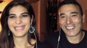 Andréia Sadi e André Rizek serão pais de gêmeos - Reprodução/TV Globo
