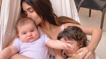 Letícia Almeida encanta ao postar clique das duas filhas - Reprodução/Instagram