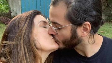 Túlio Gadêlha e Fátima Bernardes celebrando três anos juntos - Reprodução/Instagram