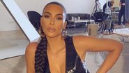 Kim Kardashian e Kanye West posam para clique conceitual - Reprodução/Instagram