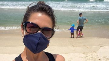 Thais Fersoza curte praia ao lado do marido e dos filhos - Reprodução/Instagram
