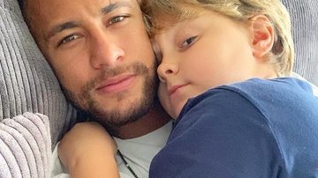Neymar mostra caneleiras personalizadas com foto do filho - Reprodução/Instagram
