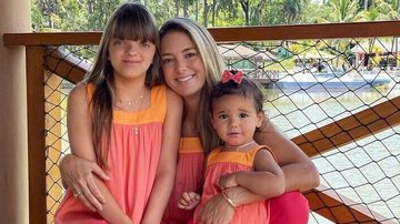 Ticiane Pinheiro e as filhas - Reprodução/Instagram