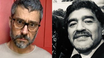 Alexandre Nero lamenta a morte de Maradona: ''Era mágico'' - Reprodução/Instagram