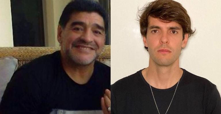 Kaká comove web ao prestar bela homenagem para Maradona - Reprodução/Instagram