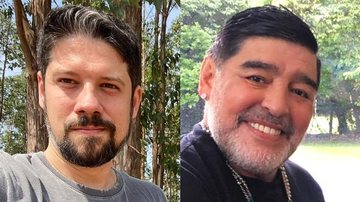Phelipe Siani lamenta a morte de Diego Maradona - Reprodução/Instagram