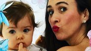 Tata Werneck não conquistou a risada da filha, Clara Maria, mas divertiu a web com vídeo engraçado - Reprodução/Instagram