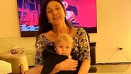 Zizi Possi se derrete pela filha Luiza com o seu neto, Lucca - Reprodução/Instagram