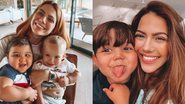 Sarah Poncio baba pelos filhos e encanta web - Reprodução/Instagram