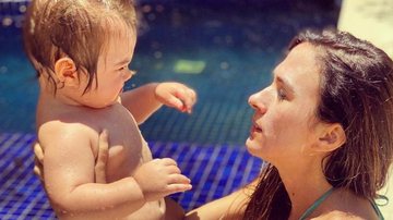 Tata Werneck curte piscina com Clara Maria e encanta web - Reprodução/Instagram