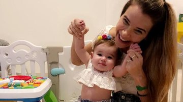 Dany Bananinha comemora os oito meses da filha, Lara - Reprodução/Instagram