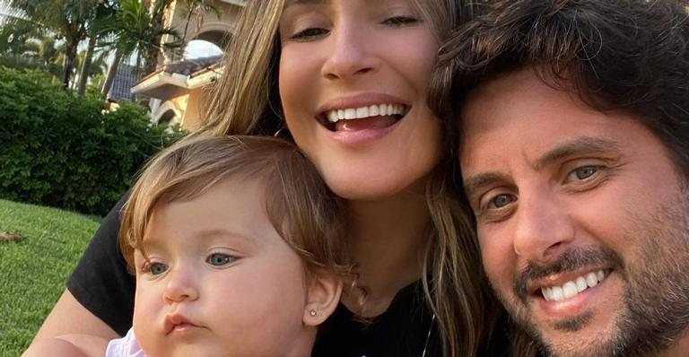 Marido de Claudia Leitte registra sequências fofas com a filha caçula e encanta web - Reprodução/Instagram