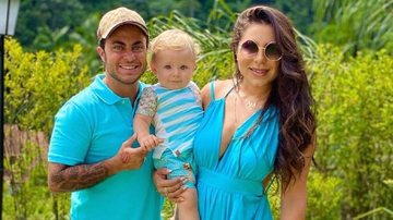 Thammy Miranda posa com Andressa Ferreira e Bento - Reprodução/Instagram