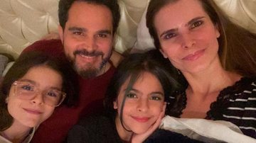 Luciano Camargo é liberado do isolamento e Flávia comemora - Reprodução/Instagram