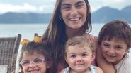 Mariana Uhlmann desabafa sobre momento com os três filhos - Reprodução/Instagram