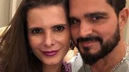 Flavia Camargo posta clique raro do casamento com Luciano - Reprodução/Instagram
