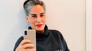 Gloria Pires recebe elogios de fãs ao posar com look preto - Reprodução/Instagram