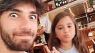 Hugo Moura se derrete ao fazer clique encantador da filha - Reprodução/Instagram