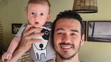 Marcos Veras encanta fãs ao posar coladinho ao filho, Davi - Reprodução/Instagram