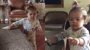 João Vitti mostra a neta fazendo limpeza: ''nova ajudante'' - Reprodução/Instagram