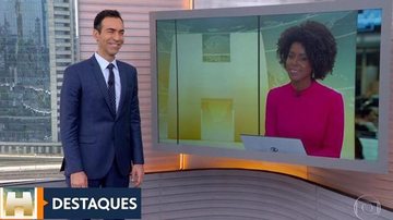 Jornalista retornou para o 'SP TV' - Divulgação/TV Globo