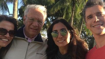 Andrea, esposa de Marcio Garcia, lamenta morte do sogro - Reprodução/Instagram