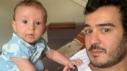 Marcos Veras se diverte ao lado do filho na piscina - Reprodução/Instagram