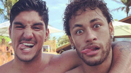 Neymar Jr. parabeniza Gabriel Medina em seu aniversário - Reprodução/Instagram