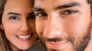 Hugo Moura posa coladinho com Deborah Secco durante malhação - Reprodução/Instagram