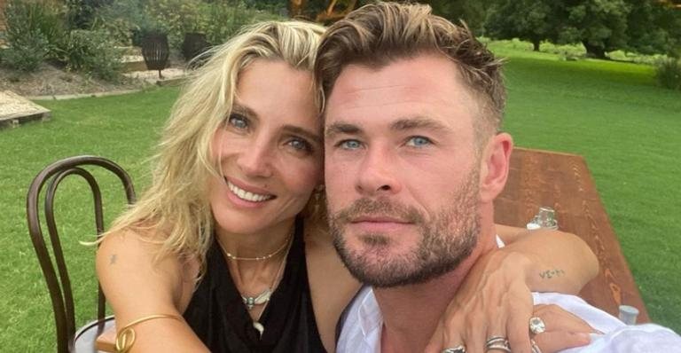 Chris Hemsworth comemora 10 anos de casado com Elsa Pataky - Reprodução/Instagram