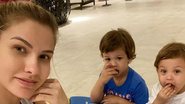 Andressa Suita posa com os filhos e fala sobre ''ser mãe'' - Reprodução/Instagram