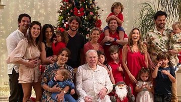 Patricia Abravanel posta cliques raros do Natal em família - Reprodução/Instagram