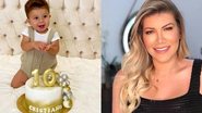 Esposa do cantor Cristiano celebra os 10 meses do filho - Reprodução/Instagram