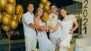 Cesar Filho celebra o Ano Novo em família - Reprodução/Instagram