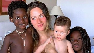 Giovanna Ewbank com os filhos - Reprodução/Instagram