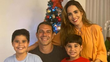 Wanessa Camargo posa com a família no aniversário do filho - Reprodução/Instagram